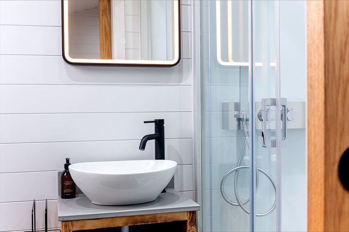 Pod bathroom