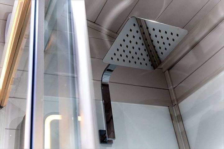 Rainfall shower detail